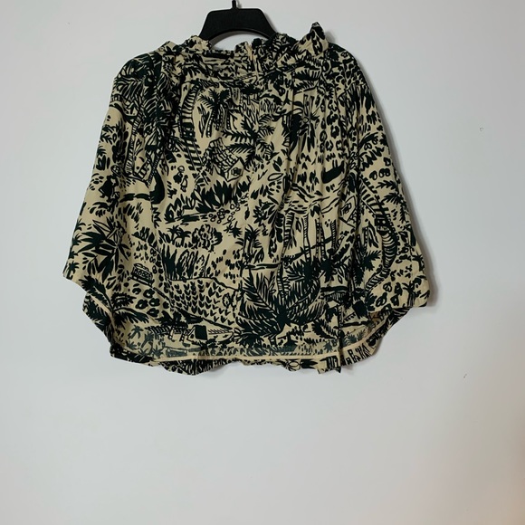 Anthropologie (brand is Corey Lynn Calter) graffiti style skirt with bow - Picture 5 of 6